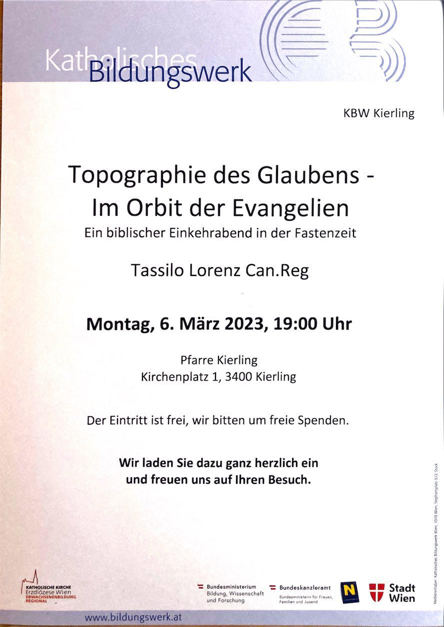 ✝ Topographie des Glaubens 📖