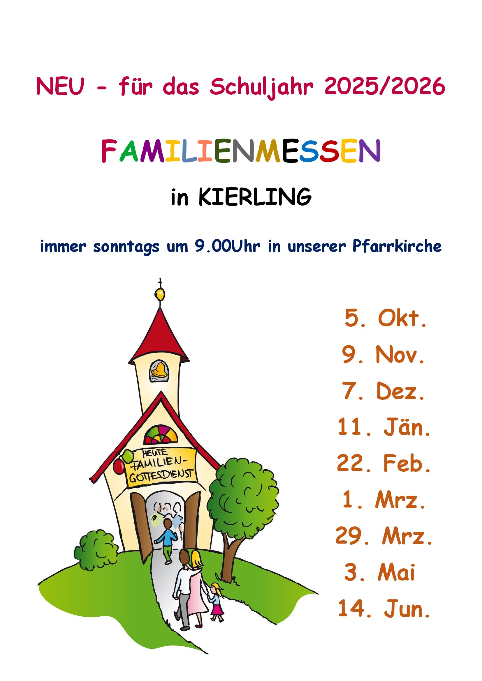 🌼 Familienmesse